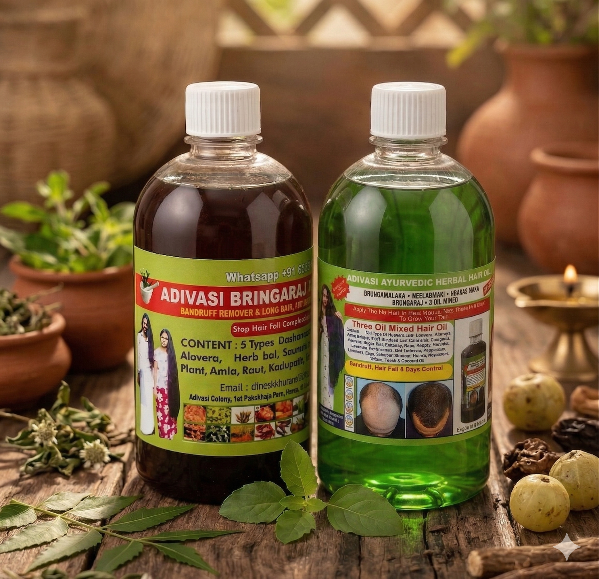 Adivasi Herbal Hair Oil 🌿